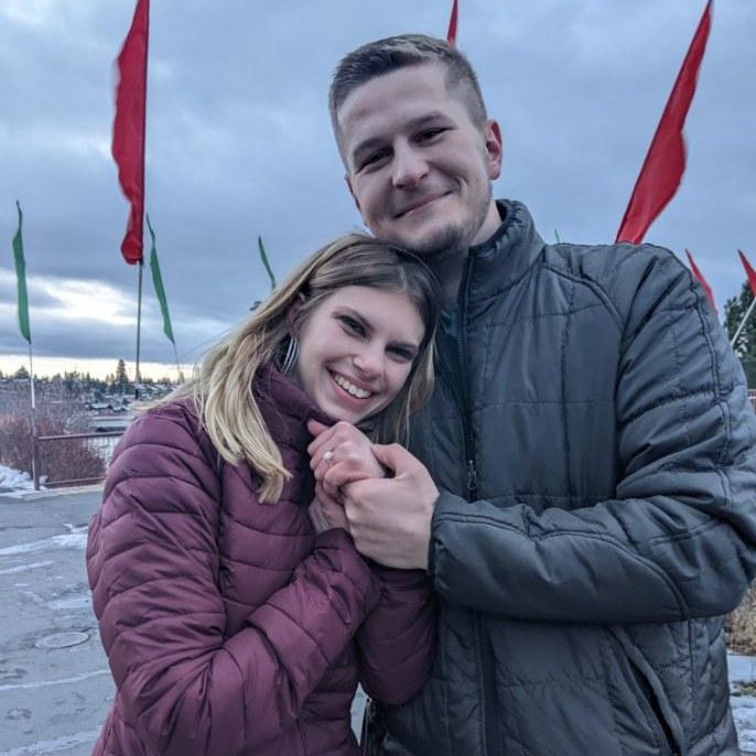 Noah Staskiewicz, Groomsman & Christina Staskiewicz, Bridesmaid